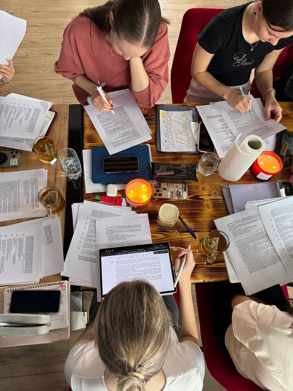 Anna & Olivia reading THE FINANCIAL SELF-SABOTAGE CURE